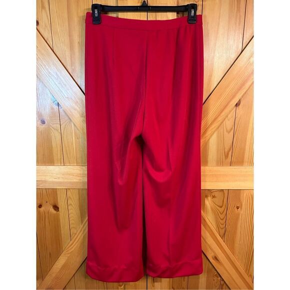 Jack Winter Vintage 1970s Red Pants Size 16 Double Knit (4573) Read - Picture 4 of 8